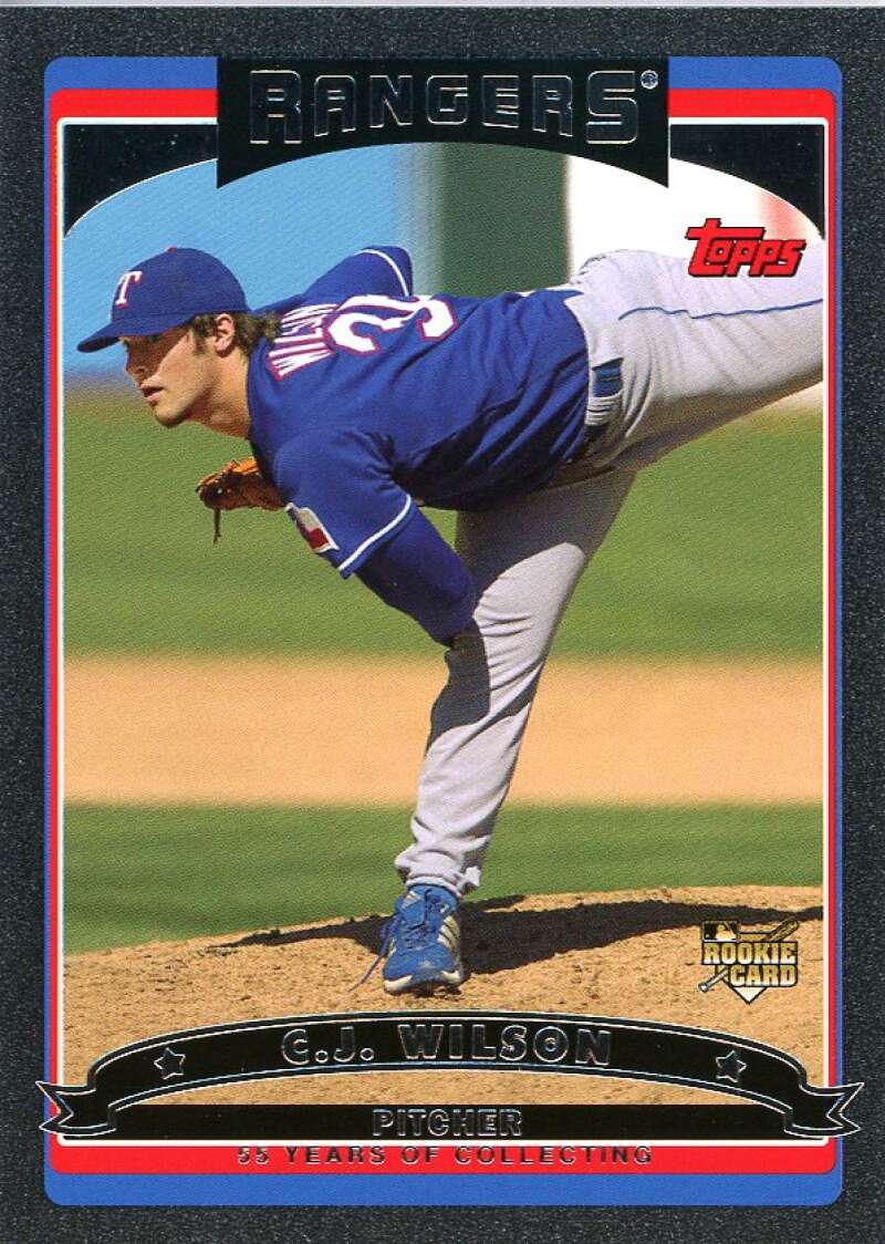 C.J. Wilson Card 2006 Topps Black #321 Image 1