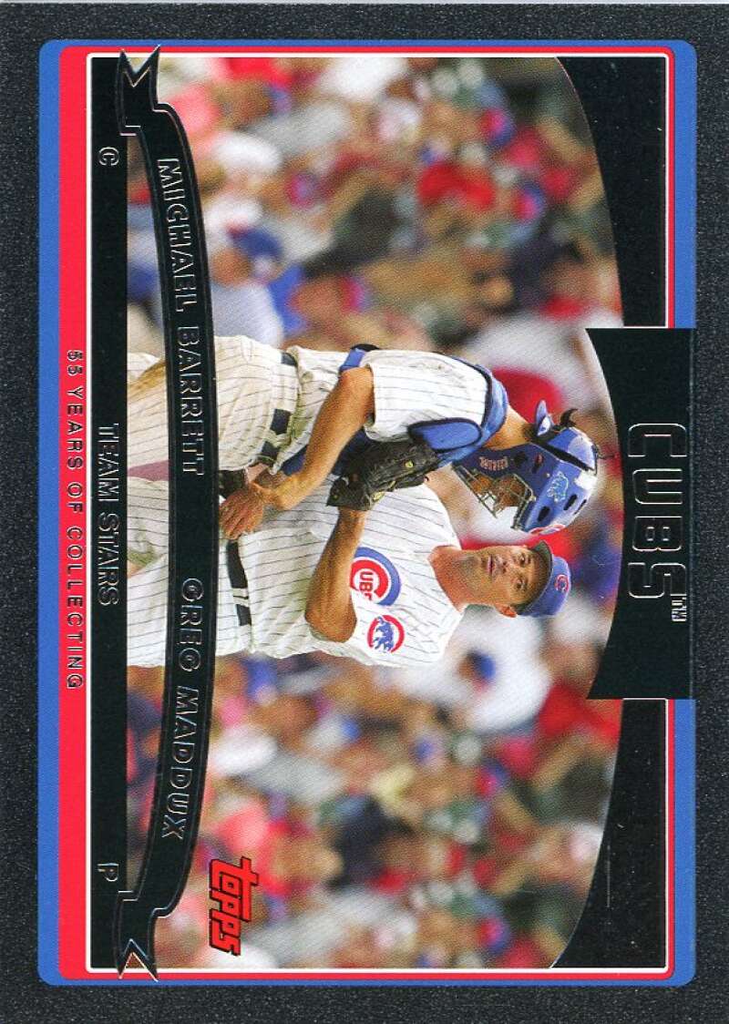 Michael Barrett/Greg Maddux Card 2006 Topps Black #330 Image 1