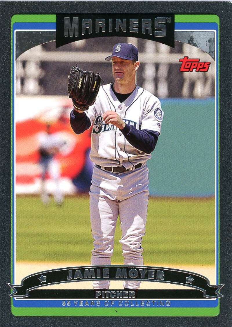 Jamie Moyer Card 2006 Topps Black #358 Image 1