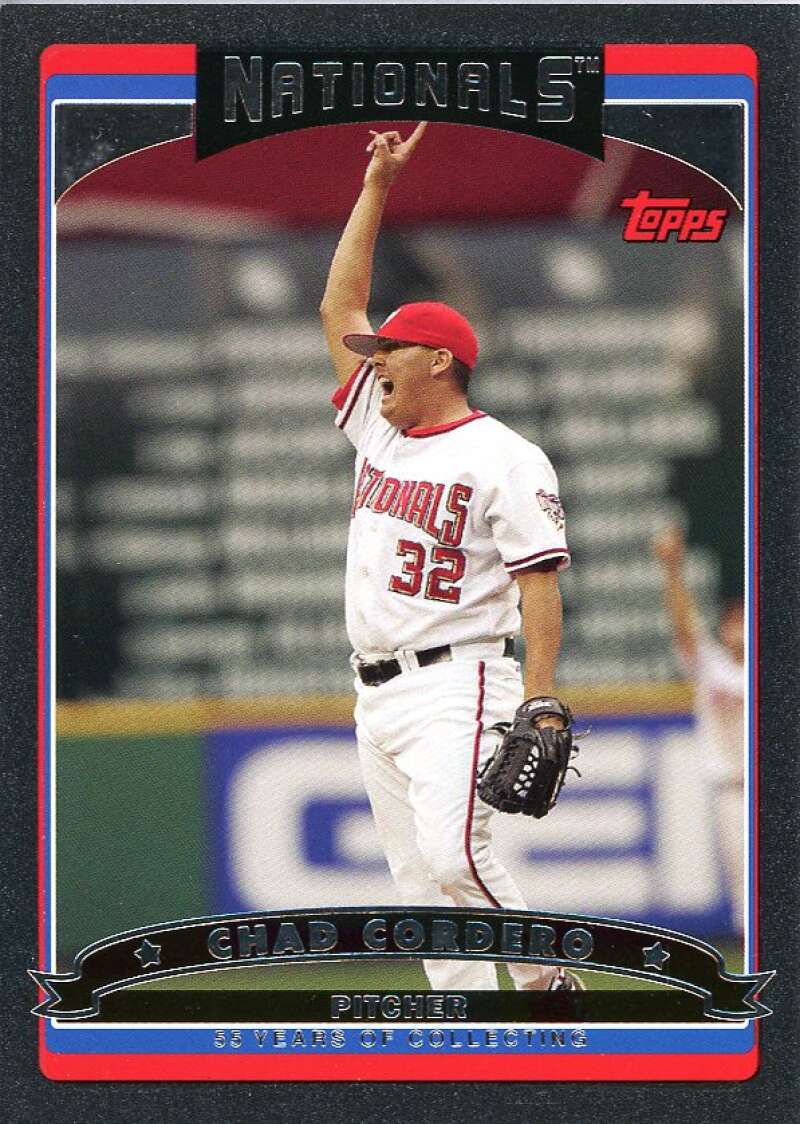 Chad Cordero Card 2006 Topps Black #361 Image 1