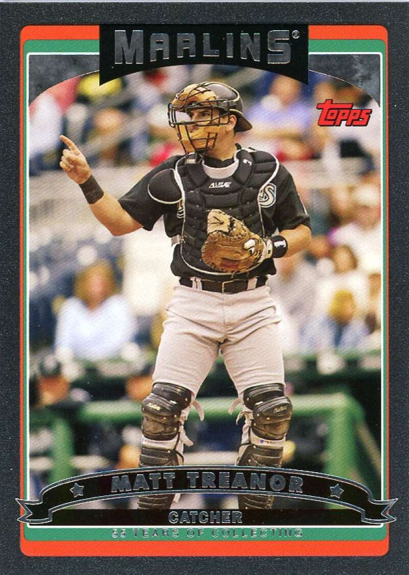 Matt Treanor Card 2006 Topps Black #366 Image 1