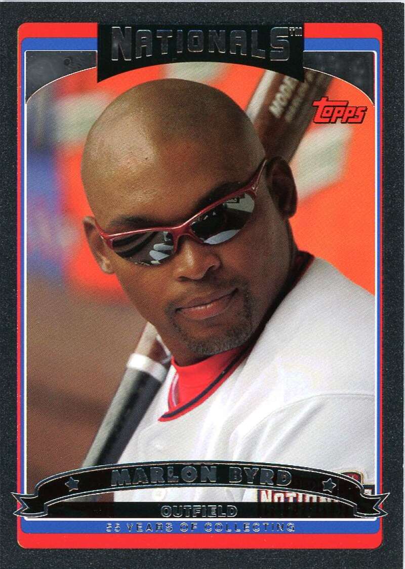 Marlon Byrd Card 2006 Topps Black #372 Image 1