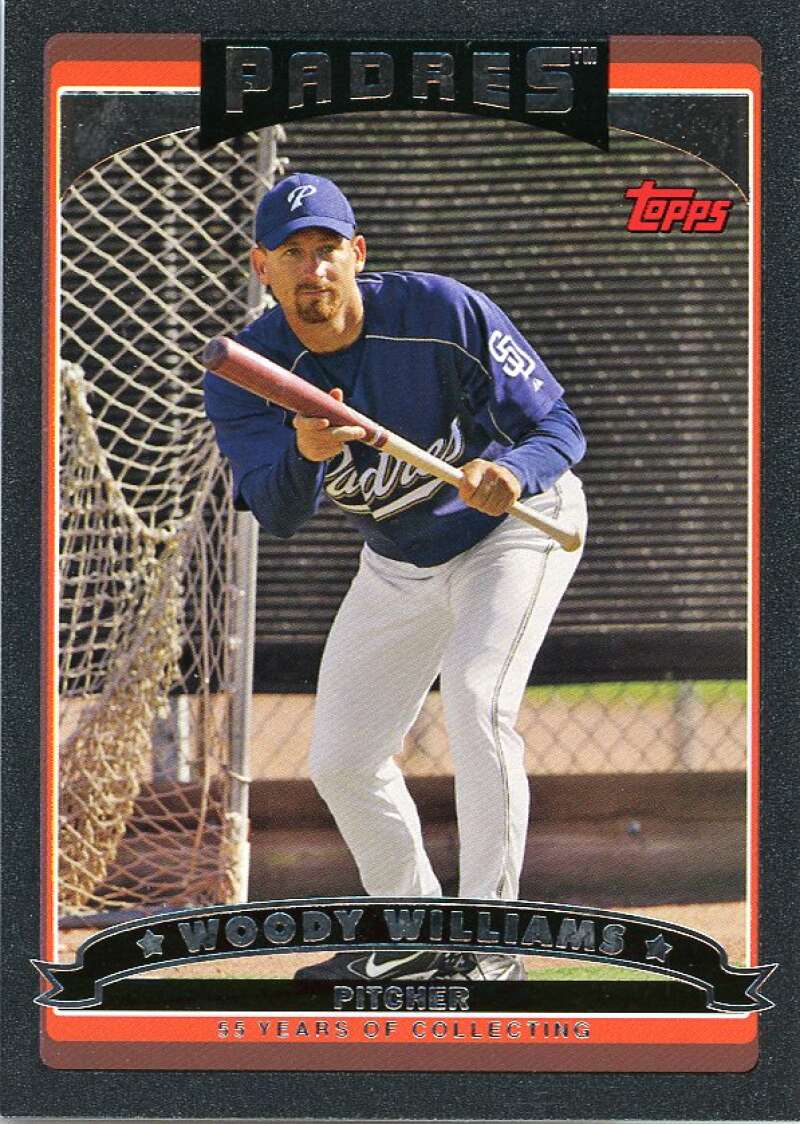 Woody Williams Card 2006 Topps Black #373 Image 1