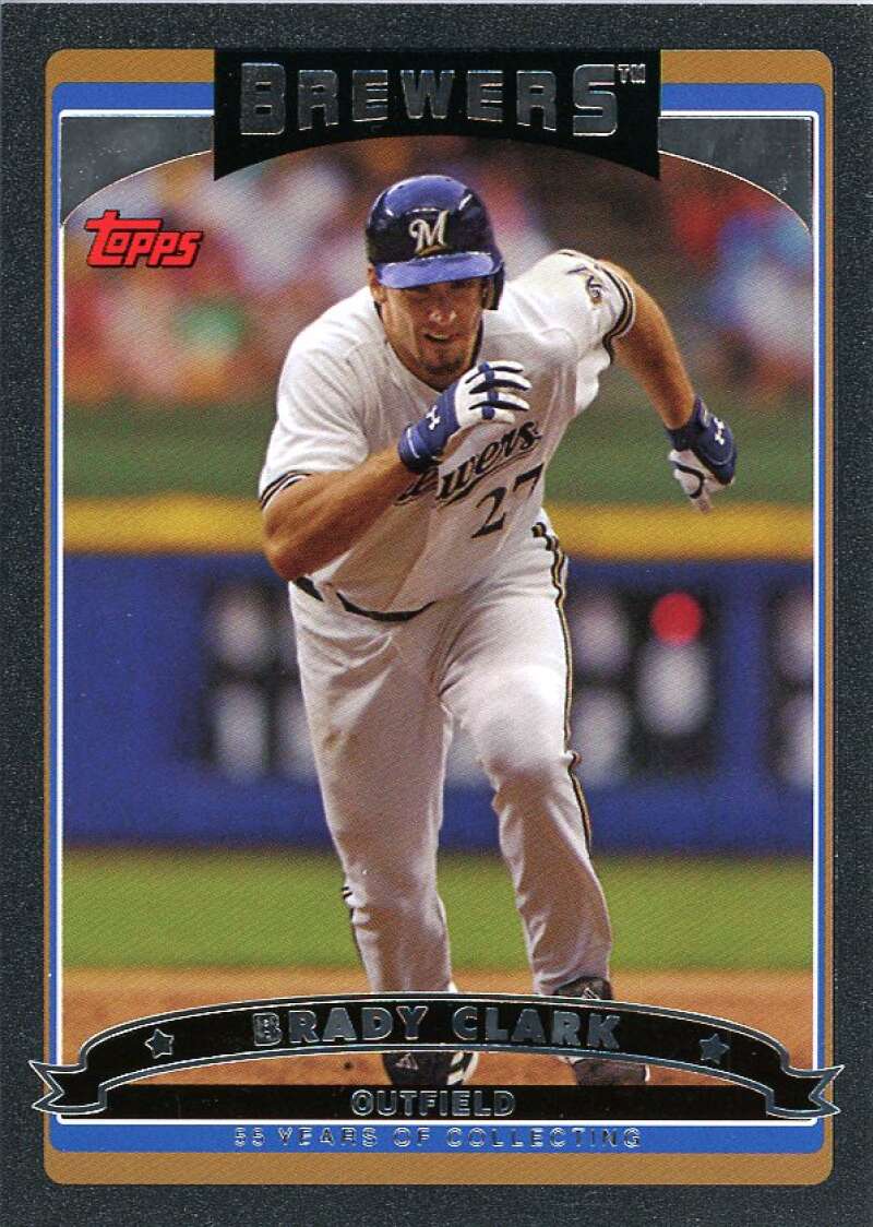 Brady Clark Card 2006 Topps Black #375 Image 1