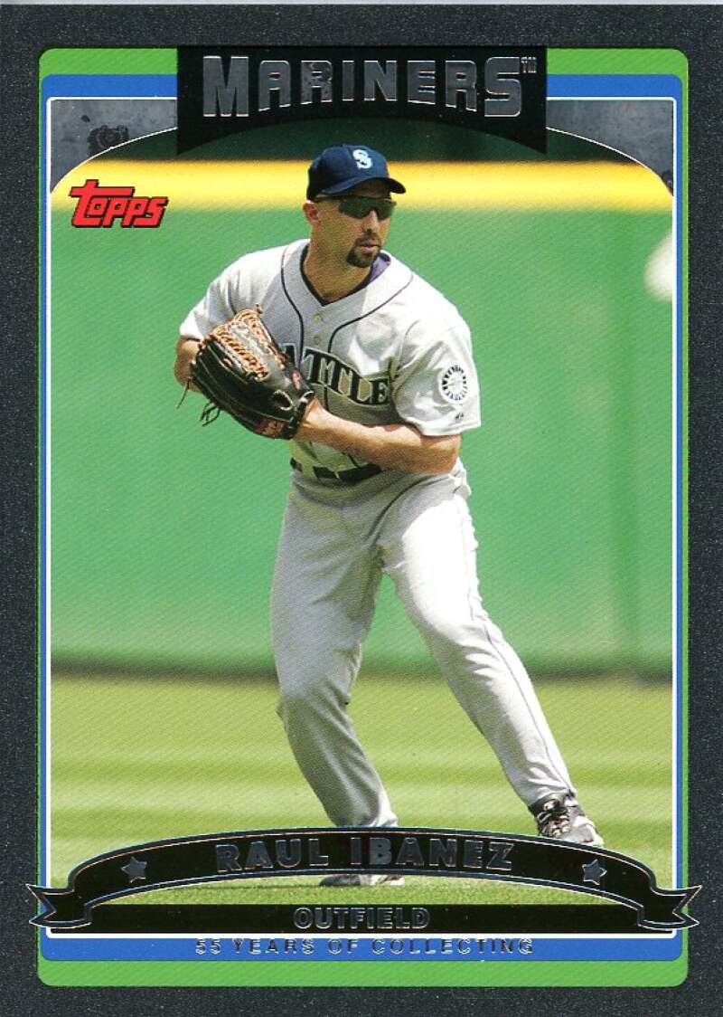 Raul Ibanez Card 2006 Topps Black #377 Image 1