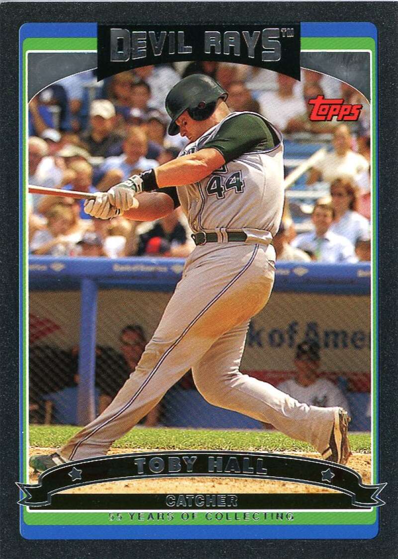 Toby Hall Card 2006 Topps Black #384 Image 1