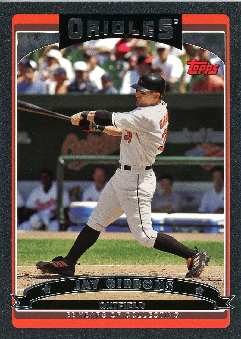 Jay Gibbons Card 2006 Topps Black #417 Image 1