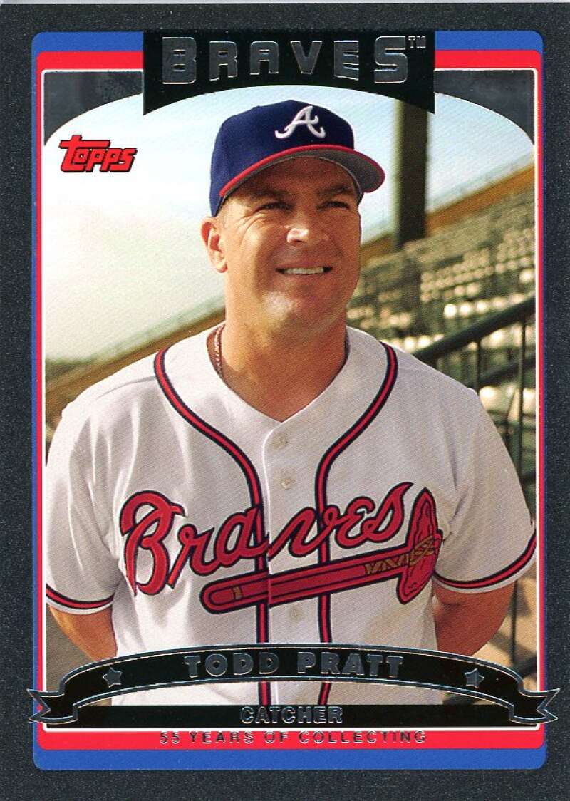 Todd Pratt Card 2006 Topps Black #438 Image 1