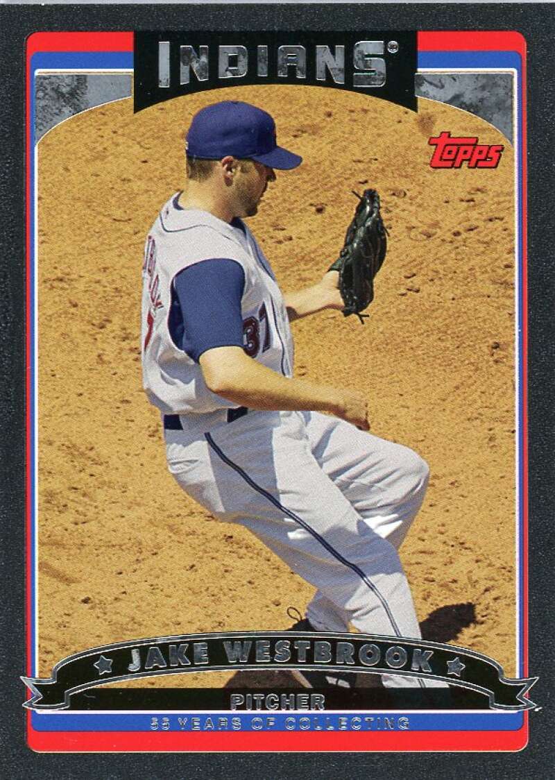 Jake Westbrook Card 2006 Topps Black #452 Image 1