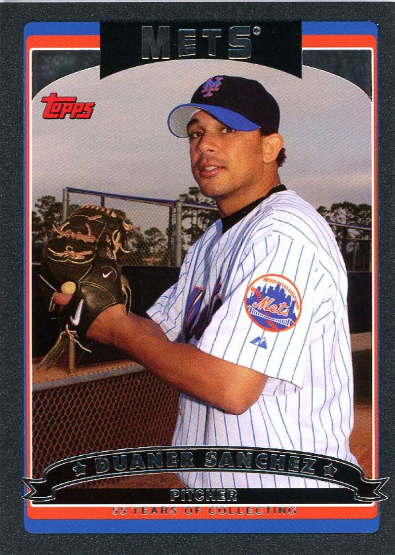 Duaner Sanchez Card 2006 Topps Black #472 Image 1