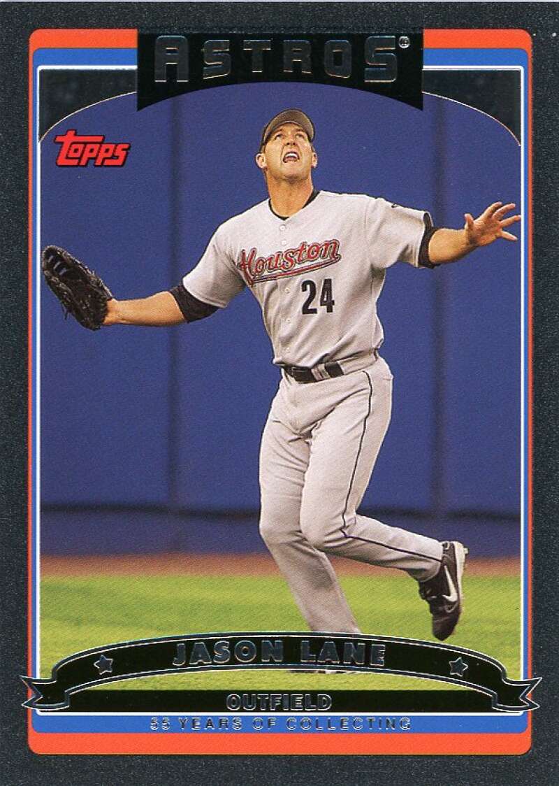 Jason Lane Card 2006 Topps Black #473 Image 1