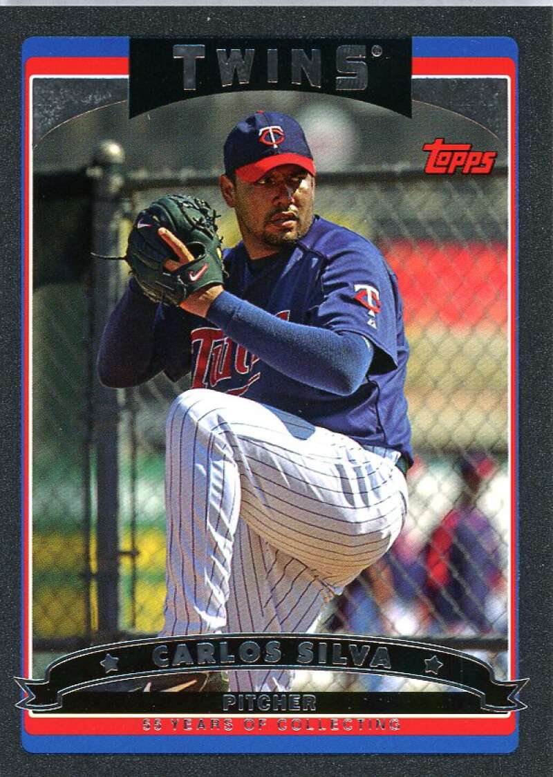 Carlos Silva Card 2006 Topps Black #479 Image 1