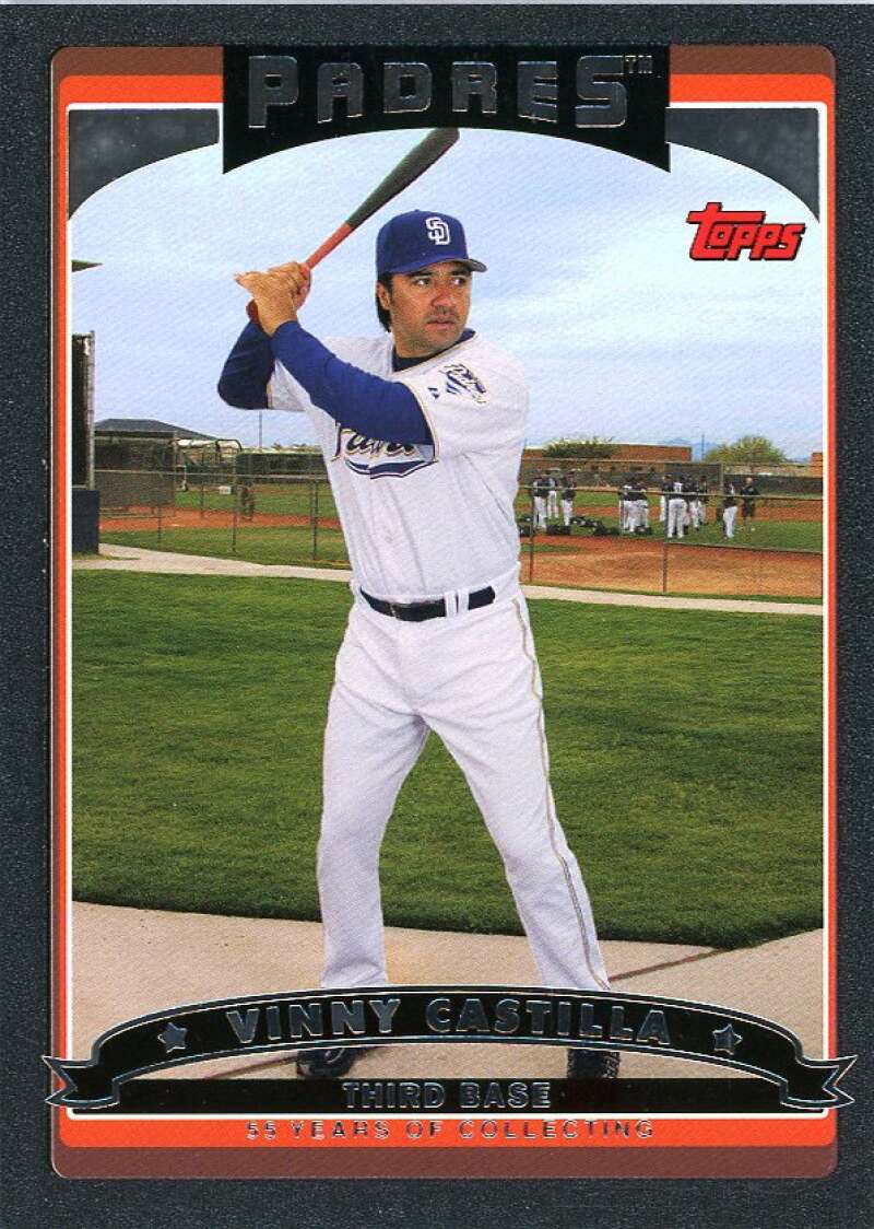 Vinny Castilla Card 2006 Topps Black #481 Image 1