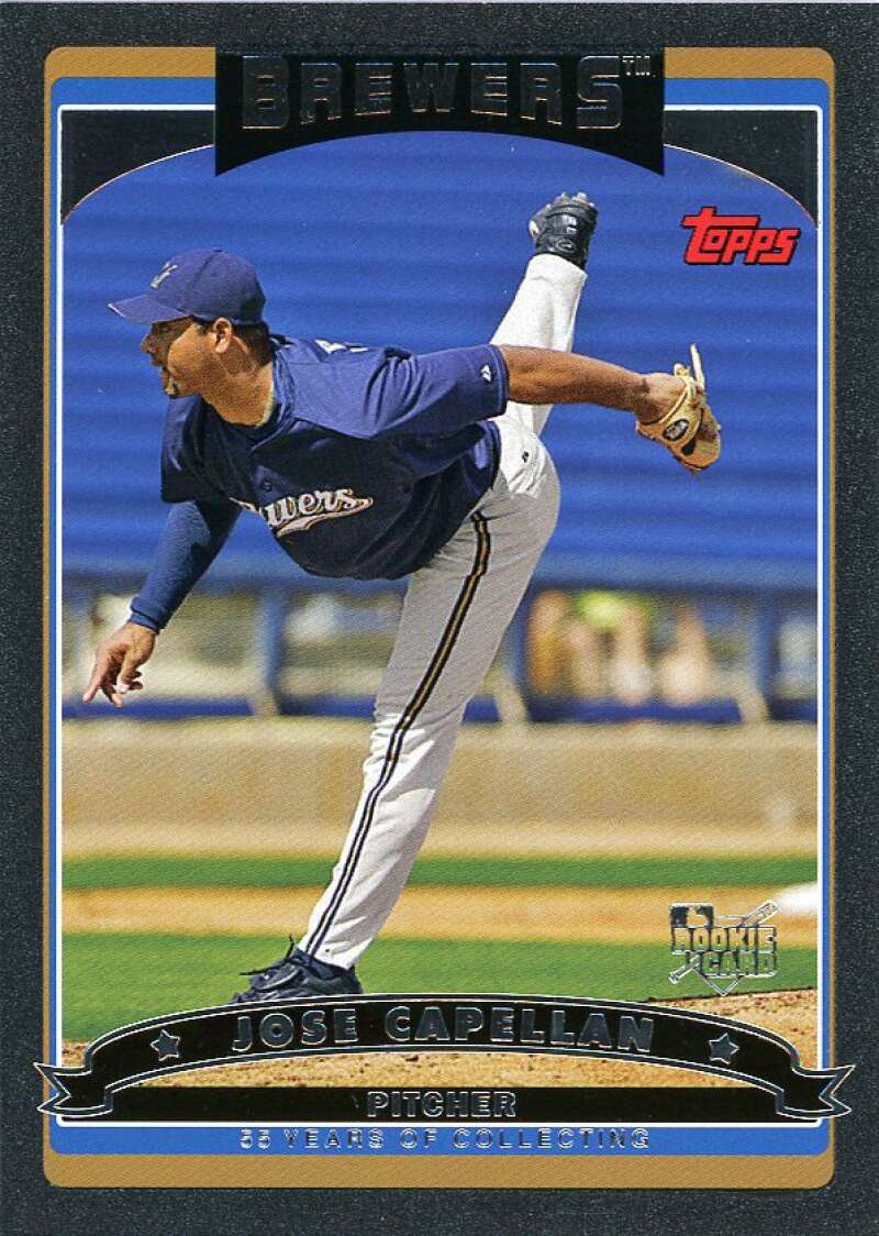 Jose Capellan Card 2006 Topps Black #496 Image 1