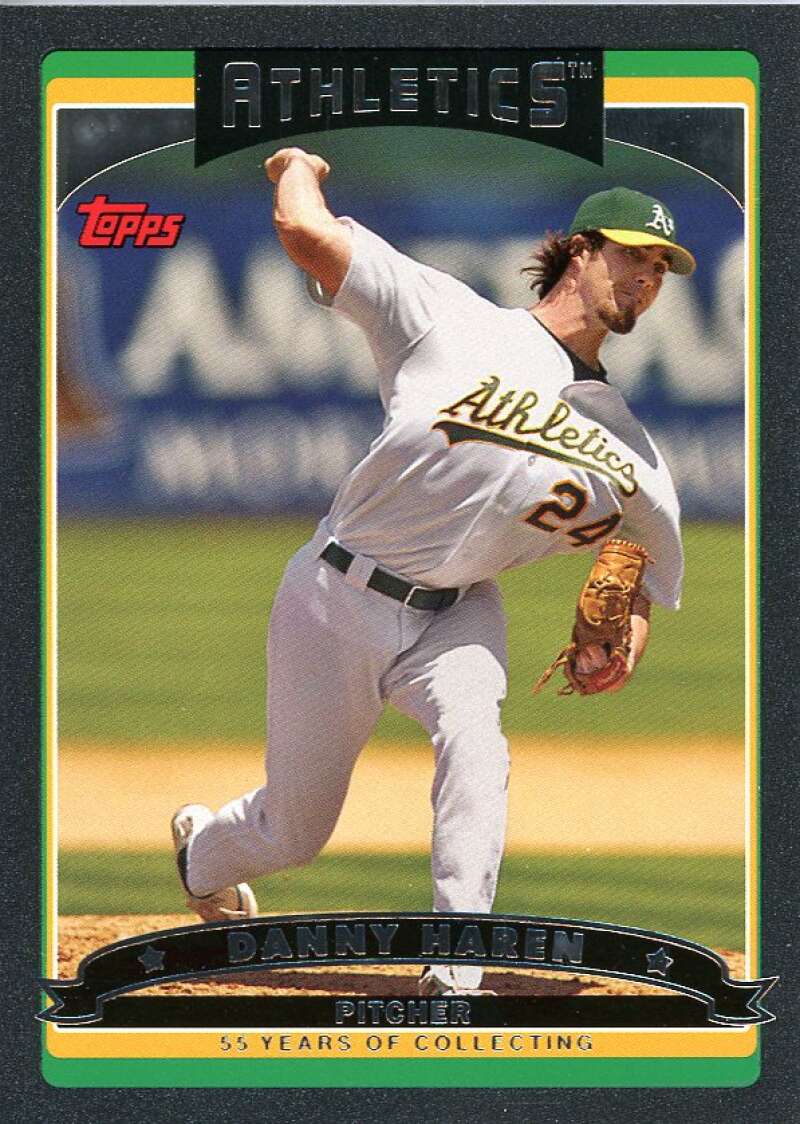 Danny Haren Card 2006 Topps Black #508 Image 1