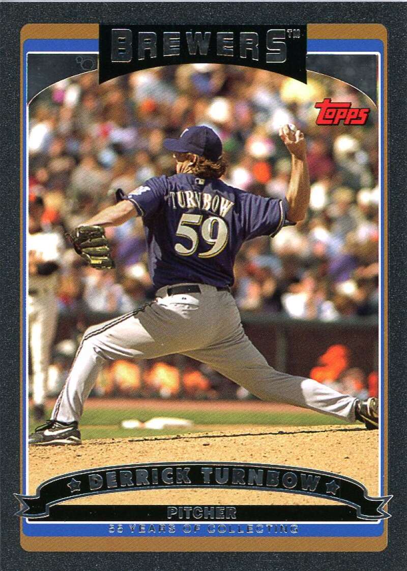 Derrick Turnbow Card 2006 Topps Black #516 Image 1