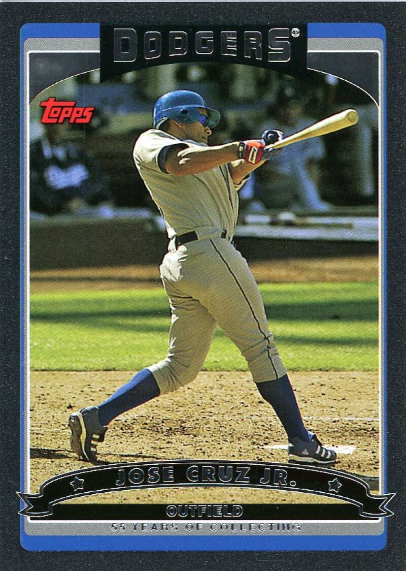 Jose Cruz Jr. Card 2006 Topps Black #521 Image 1