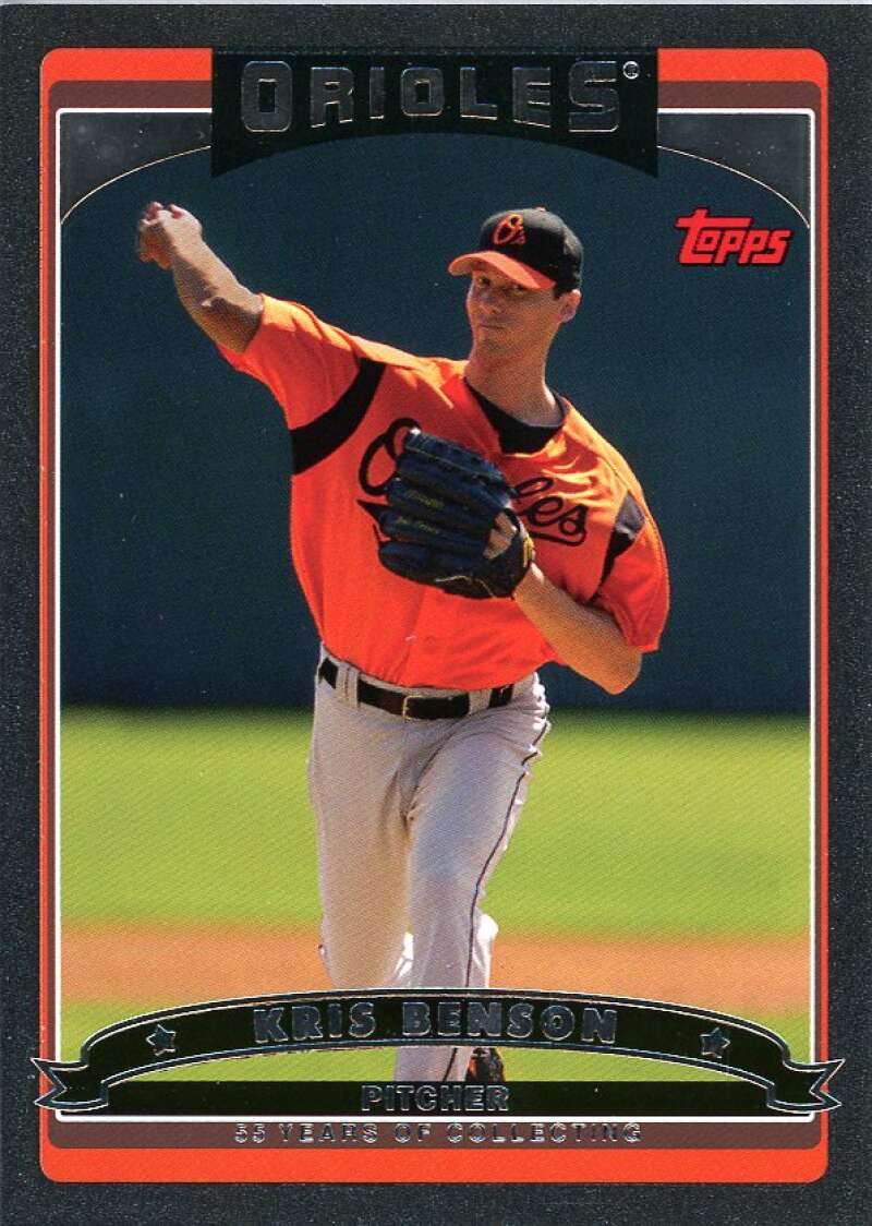 Kris Benson Card 2006 Topps Black #529 Image 1