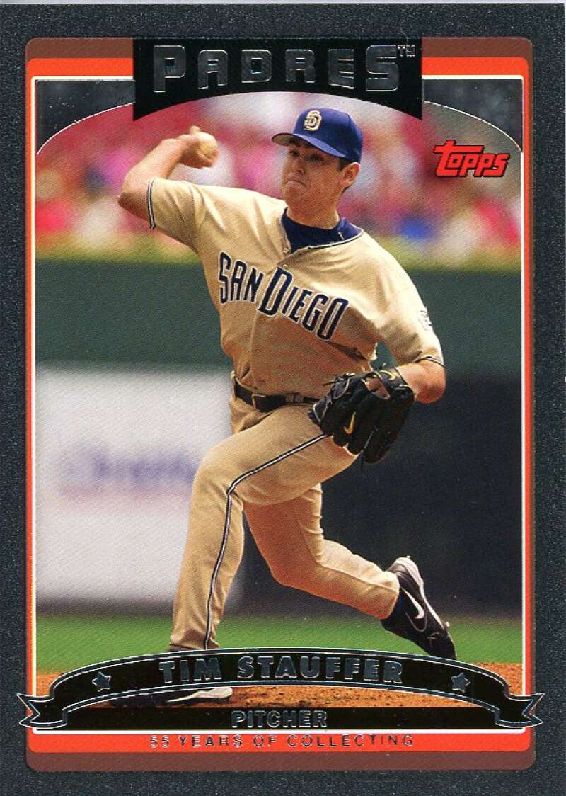 Tim Stauffer Card 2006 Topps Black #534 Image 1