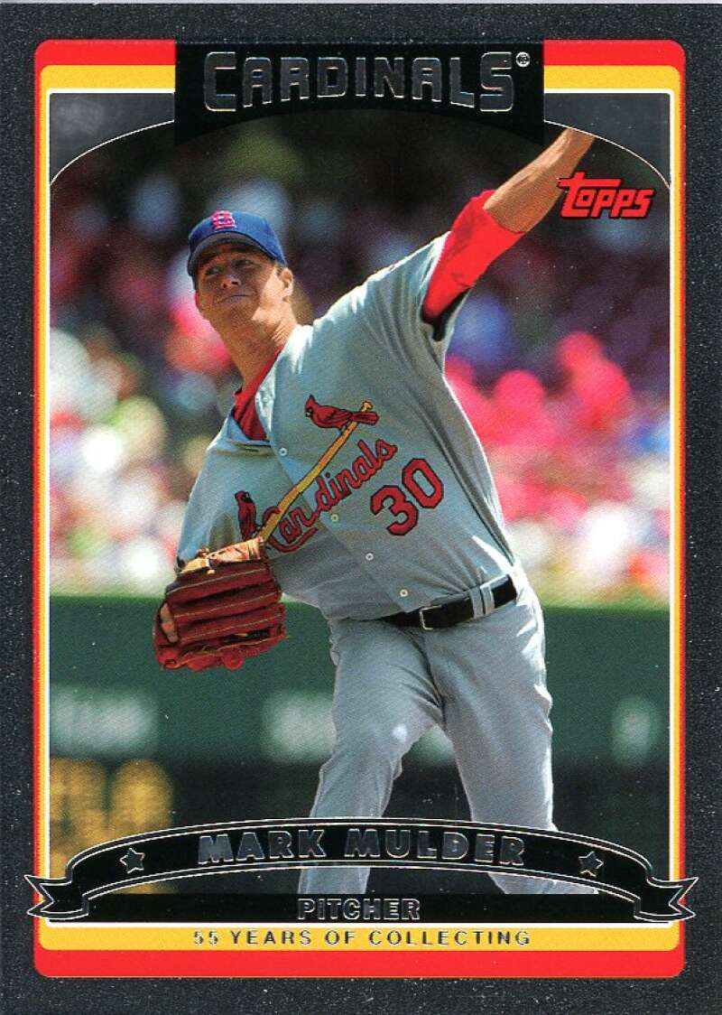 Mark Mulder Card 2006 Topps Black #538 Image 1