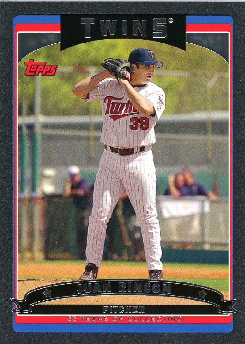 Juan Rincon Card 2006 Topps Black #539 Image 1