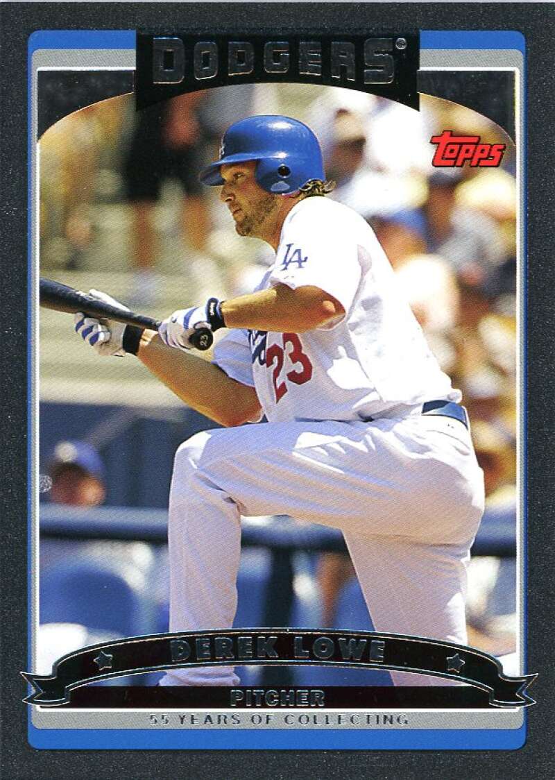 Derek Lowe Card 2006 Topps Black #547 Image 1