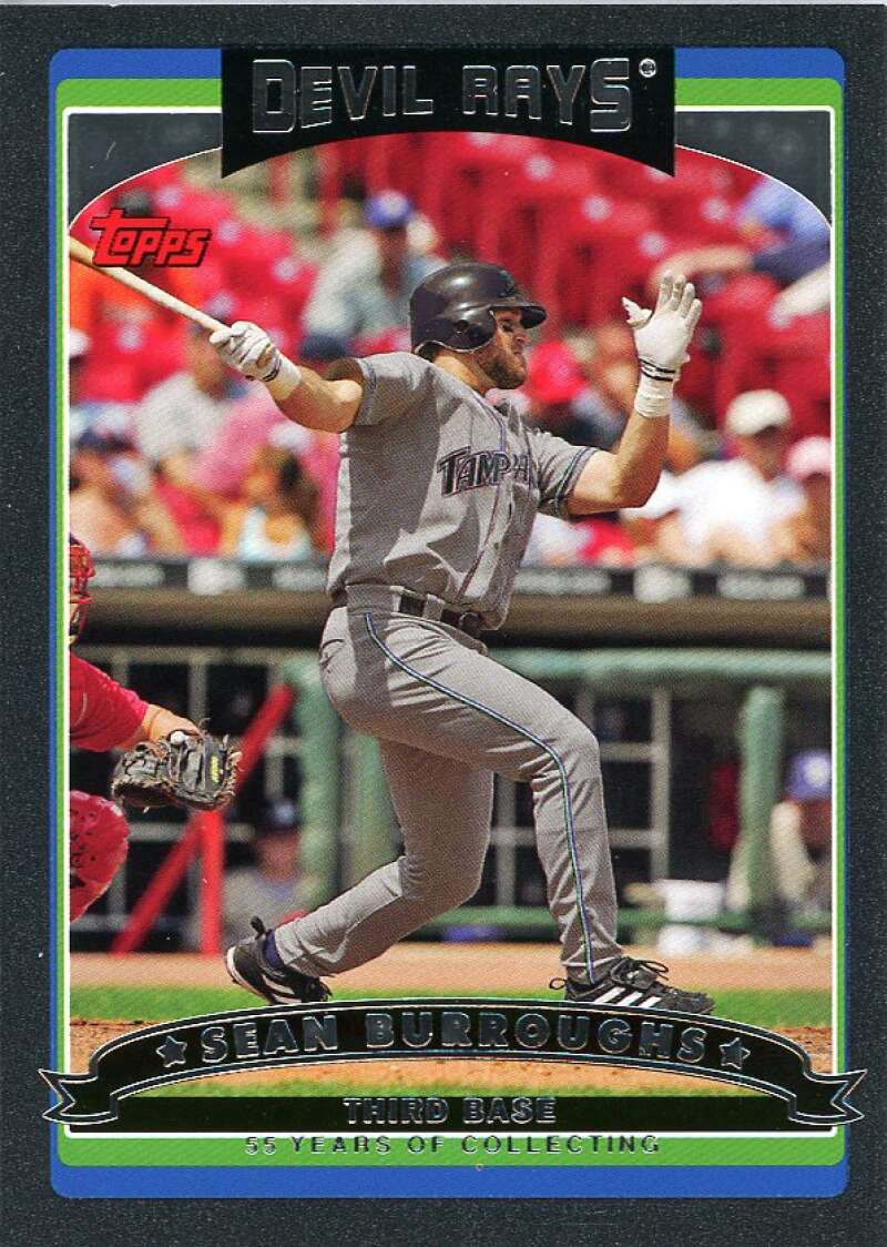 Sean Burroughs Card 2006 Topps Black #548 Image 1