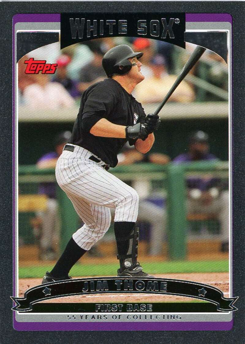 Jim Thome Card 2006 Topps Black #560 Image 1