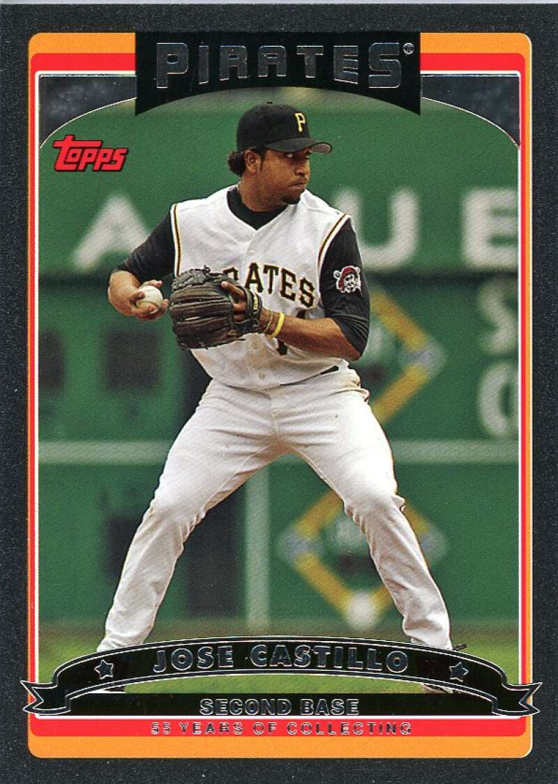 Jose Castillo Card 2006 Topps Black #562 Image 1