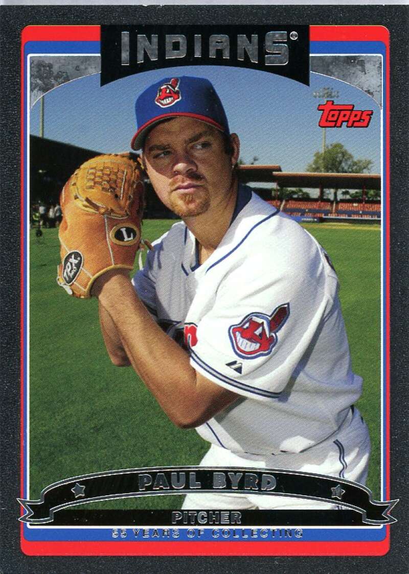 Paul Byrd Card 2006 Topps Black #566 Image 1