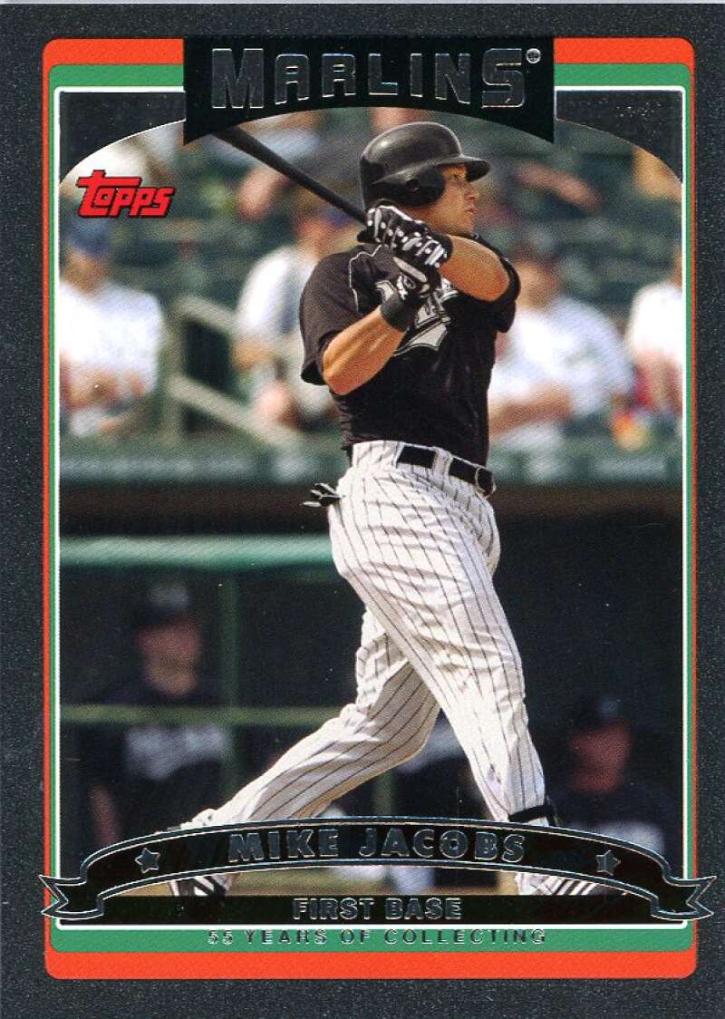 Mike Jacobs Card 2006 Topps Black #569 Image 1