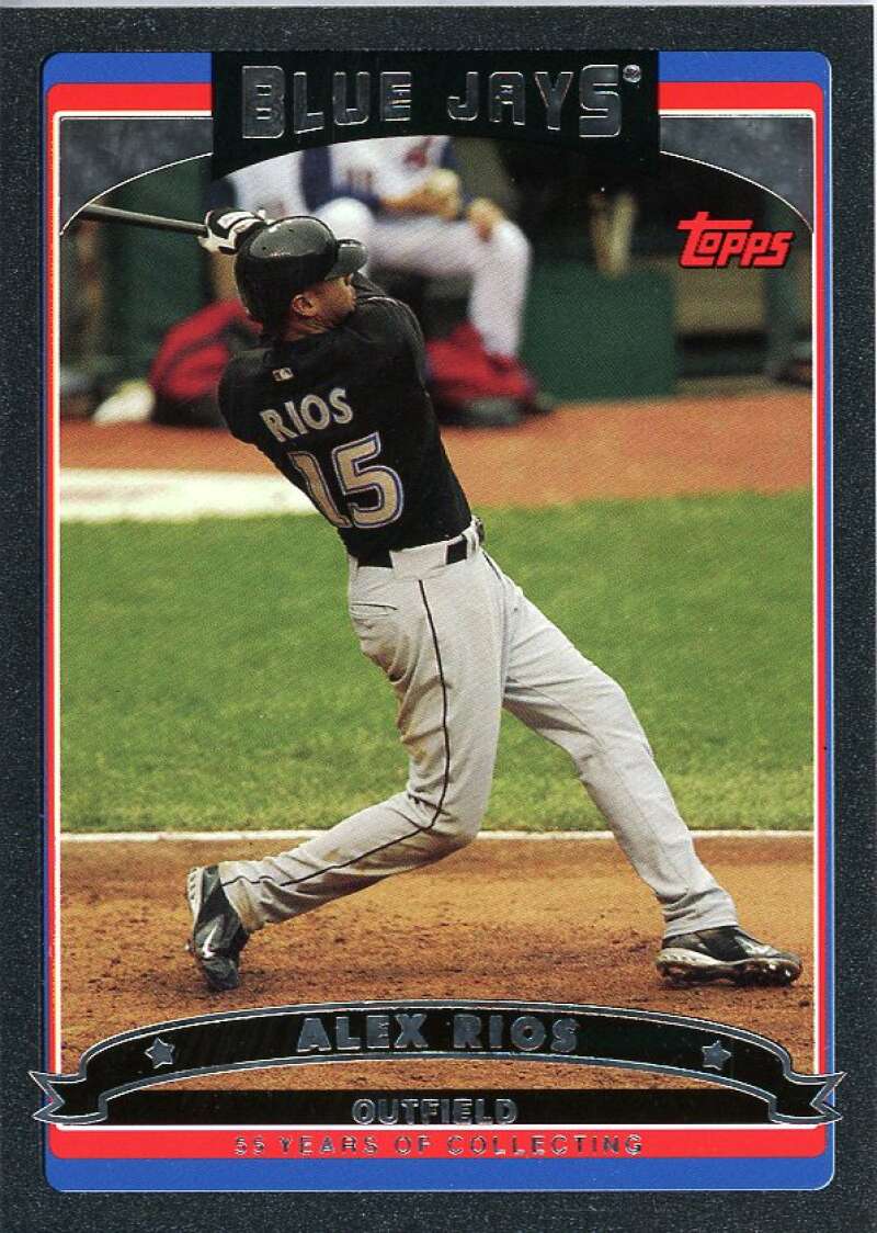 Alex Rios Card 2006 Topps Black #577 Image 1