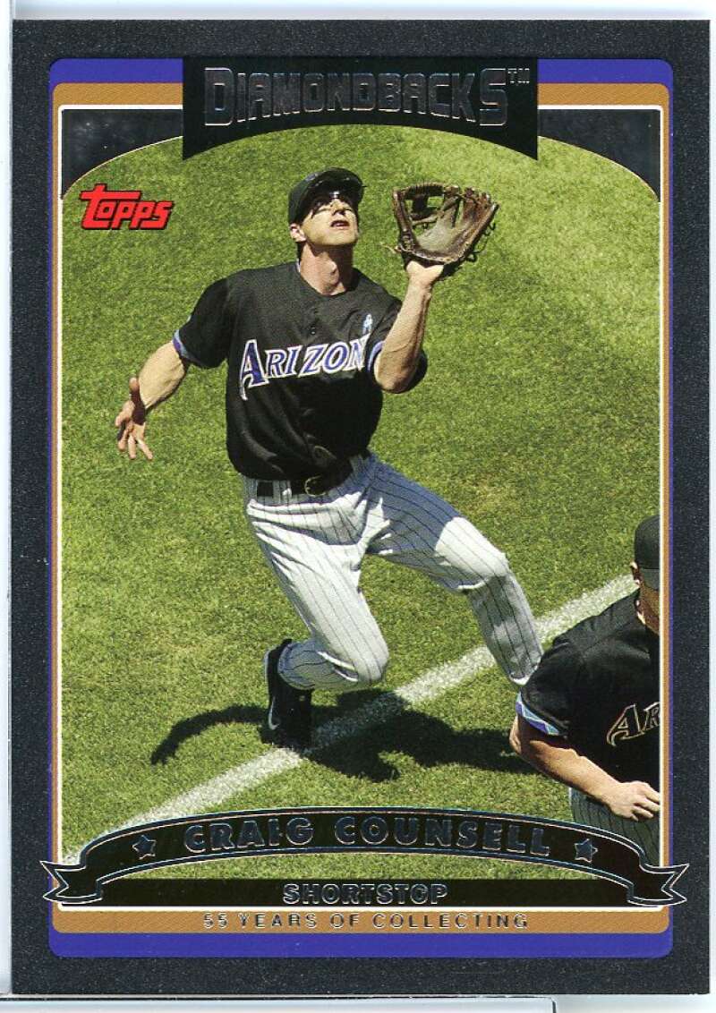 Craig Counsell Card 2006 Topps Black #583 Image 1