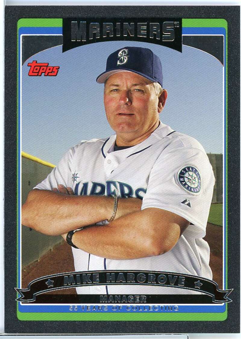 Mike Hargrove Card 2006 Topps Black #592 Image 1