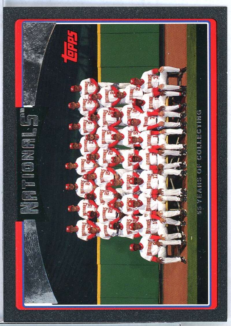 Washington Nationals Card 2006 Topps Black #604 Image 1