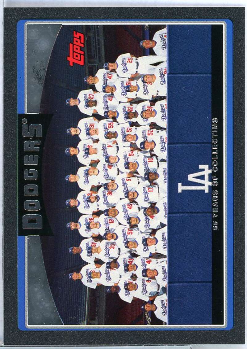 Los Angeles Dodgers Card 2006 Topps Black #612 Image 1