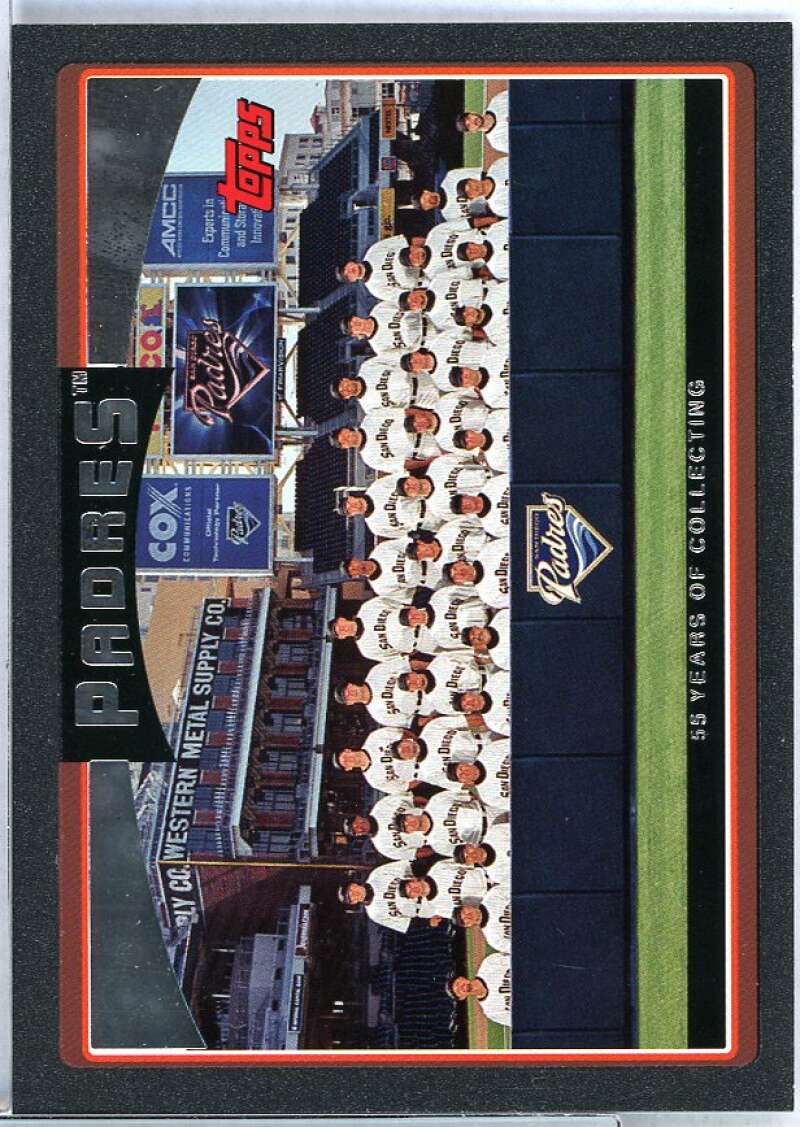 San Diego Padres Card 2006 Topps Black #614 Image 1