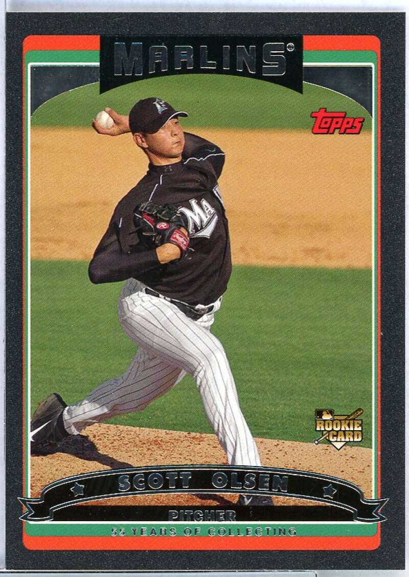 Scott Olsen Card 2006 Topps Black #621 Image 1