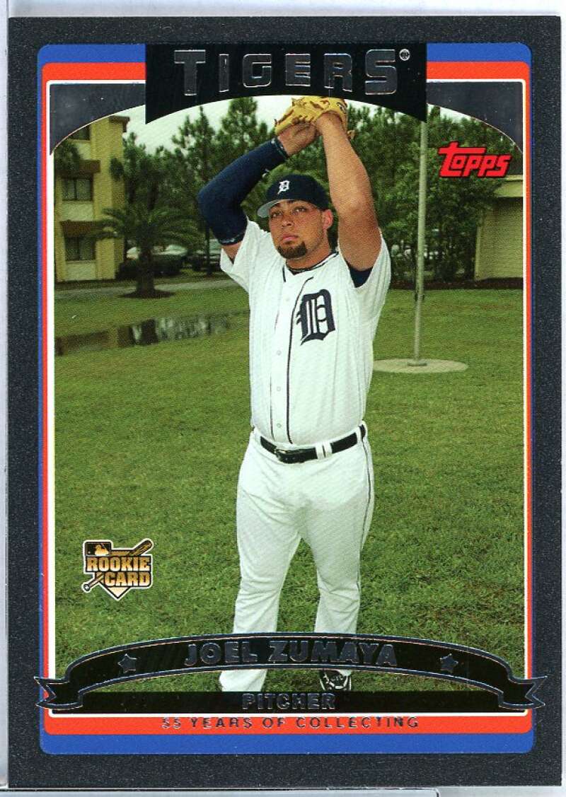 Joel Zumaya Card 2006 Topps Black #635 Image 1