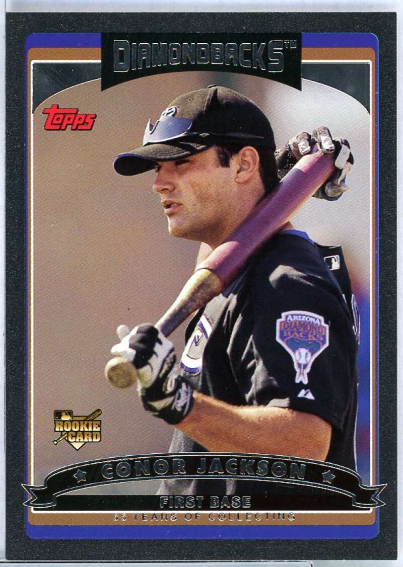 Conor Jackson Card 2006 Topps Black #637 Image 1