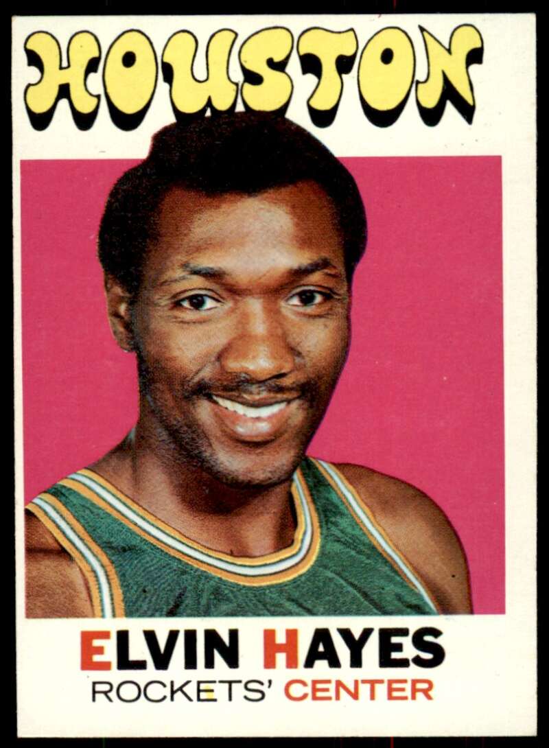 Elvin Hayes Card 1971-72 Topps #120 Image 1