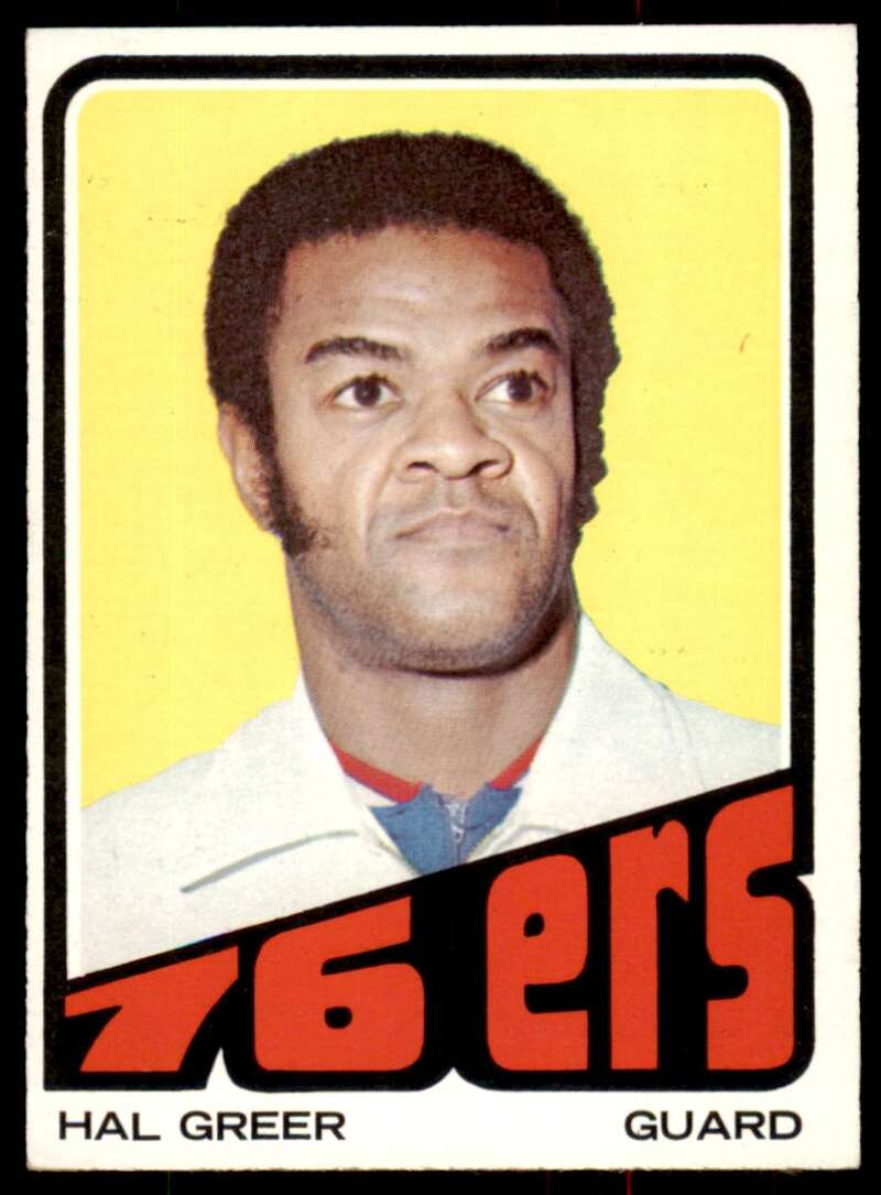 Hal Greer Card 1972-73 Topps #56 Image 1