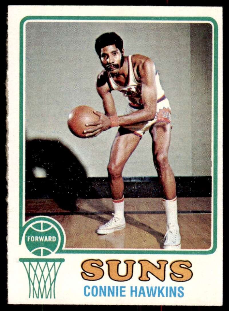 Connie Hawkins Card 1973-74 Topps #43 Image 1