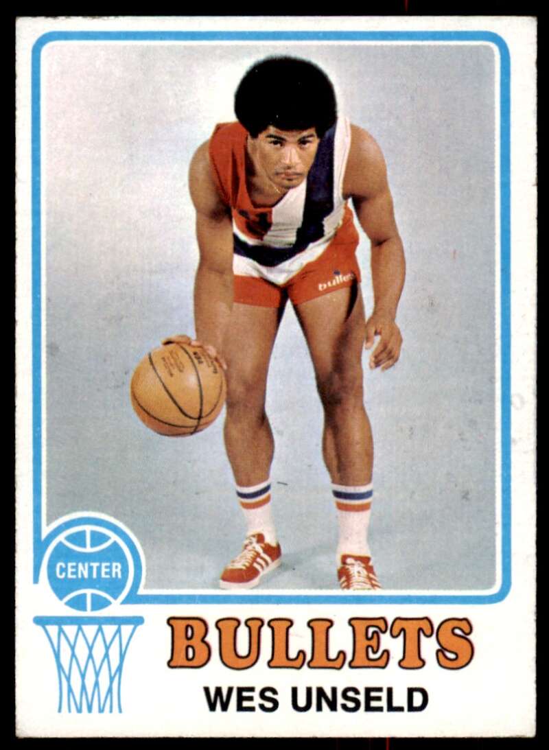 Wes Unseld Card 1973-74 Topps #176 Image 1