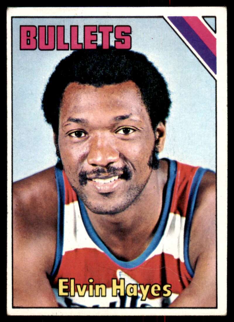 Elvin Hayes Card 1975-76 Topps #60 Image 1