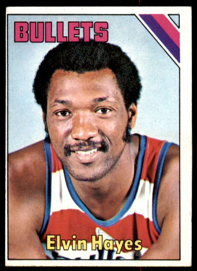 Elvin Hayes Card 1975-76 Topps #60 Image 1