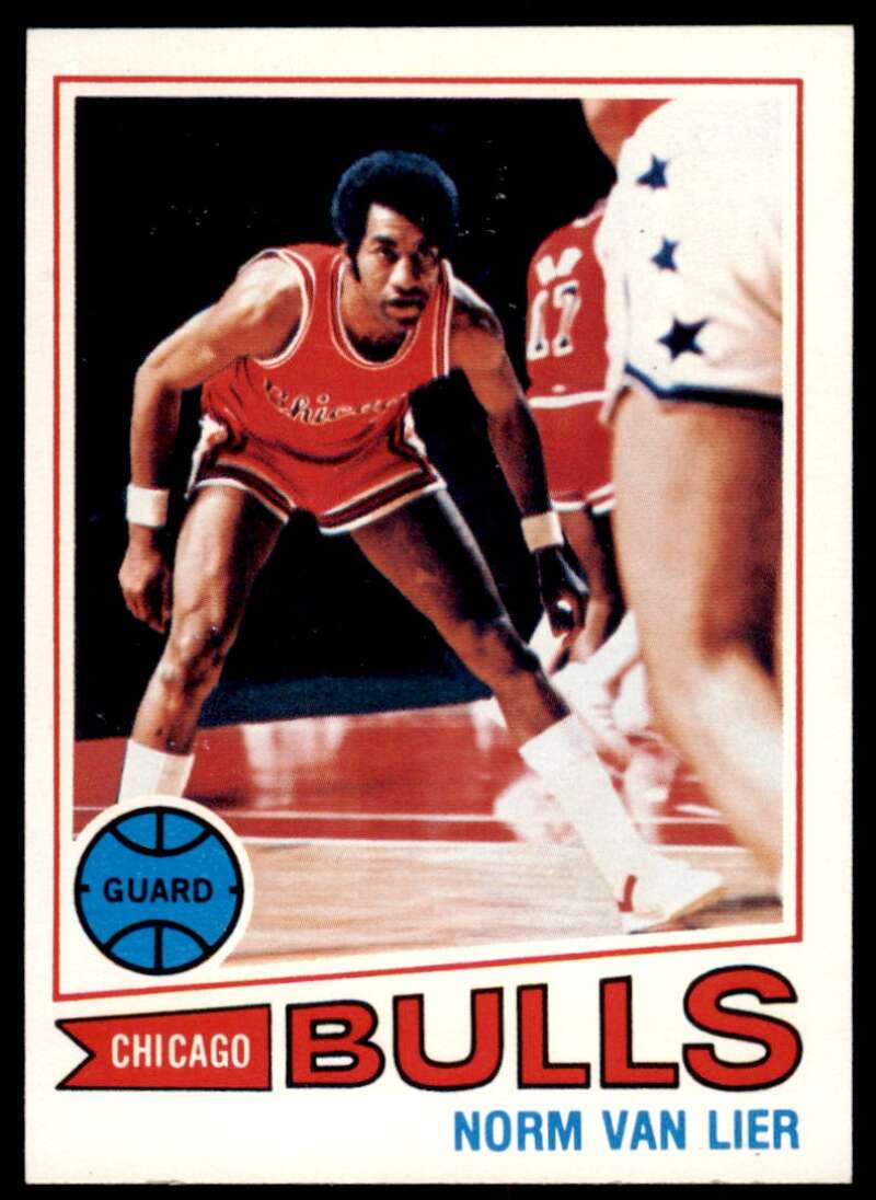 Norm Van Lier Card 1977-78 Topps #4 Image 1