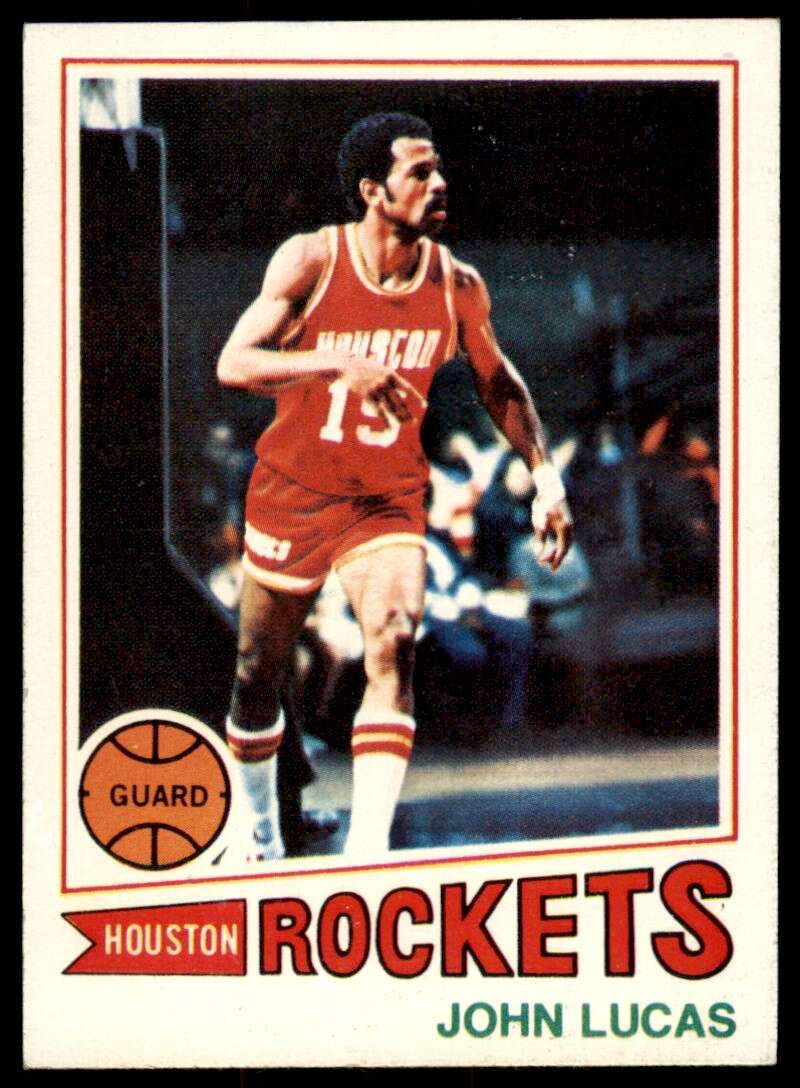 John Lucas Card 1977-78 Topps #58 Image 1