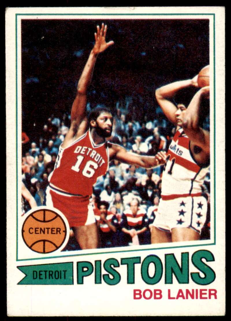 Bob Lanier Card 1977-78 Topps #61 Image 1