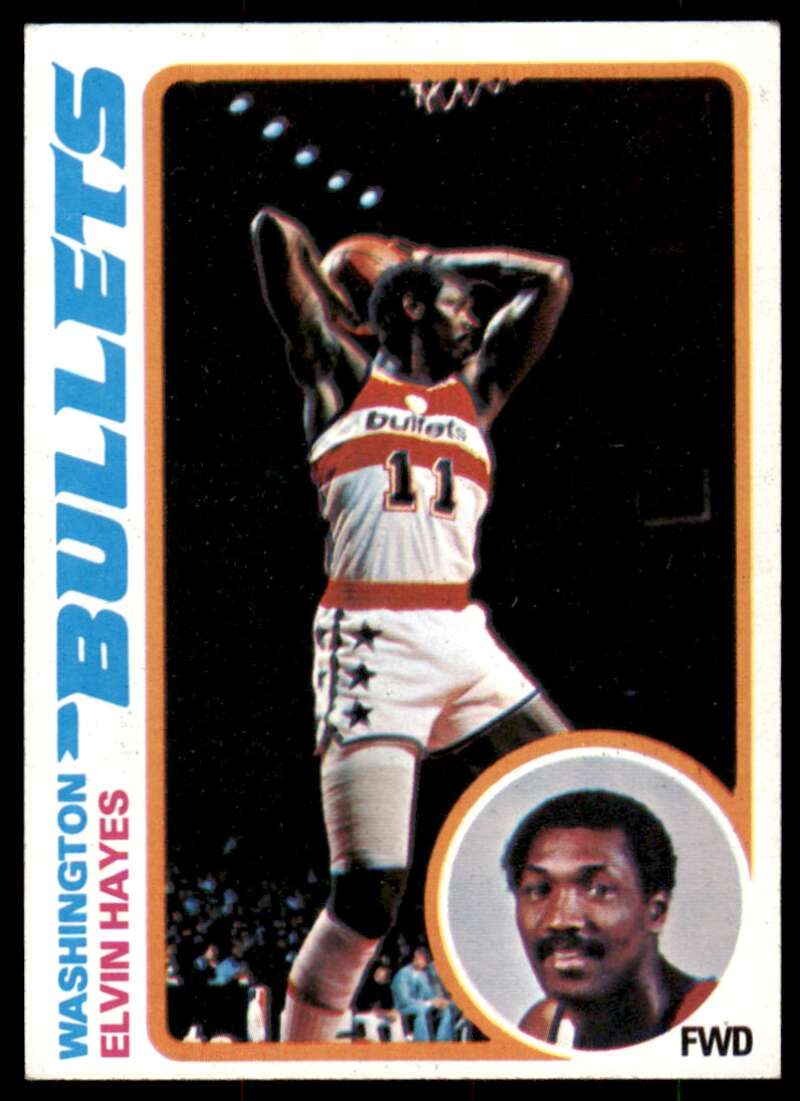 Elvin Hayes Card 1978-79 Topps #25 Image 1